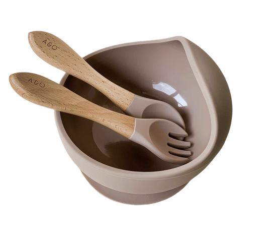 Bowl de Silicone com Sucção - Nude